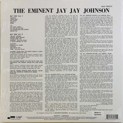 Johnson Jay Jay LP The Eminent Jay Jay Johnson, Vol. 1 LP